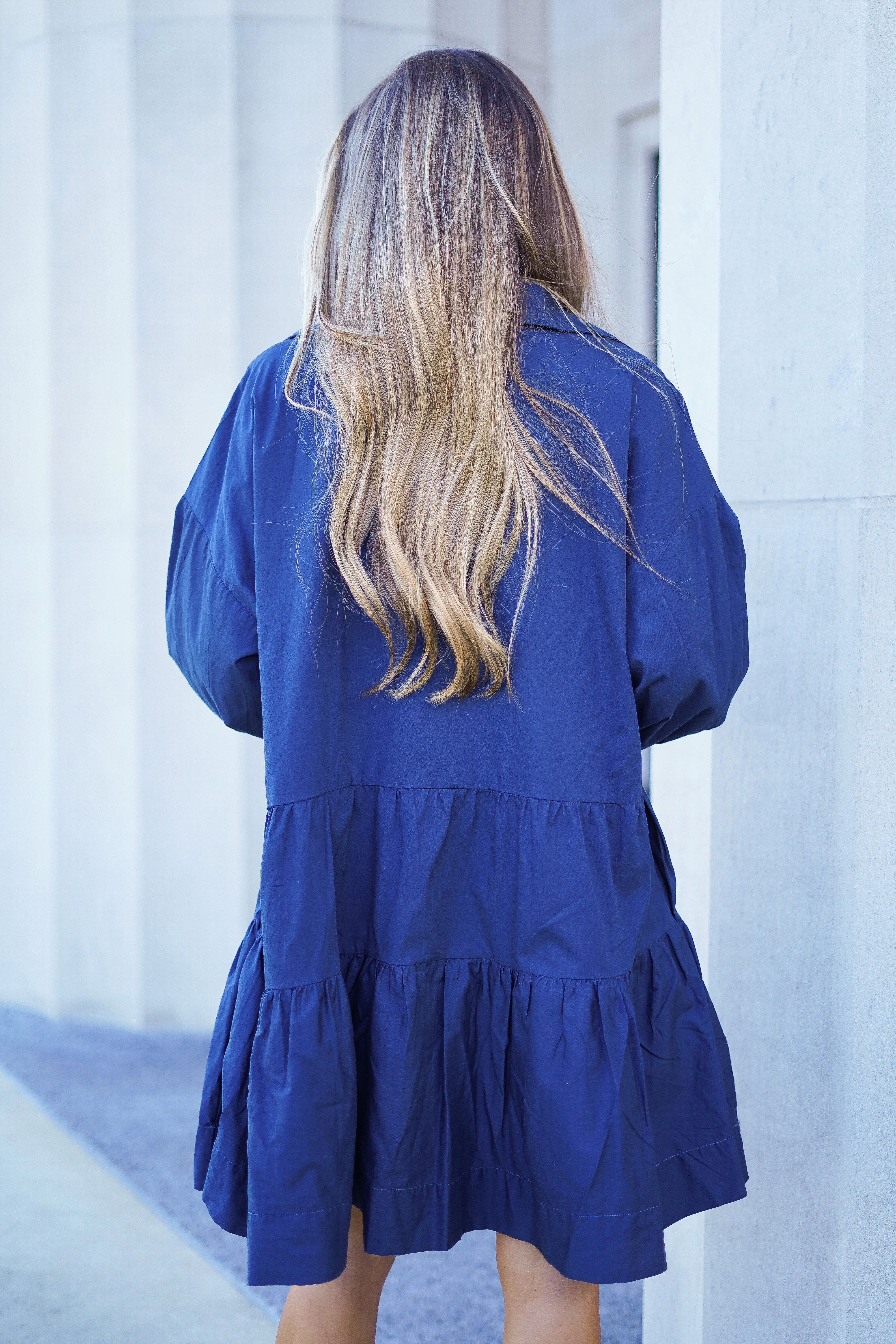 Zane Mini Kleid – Marine – Endgültiger Verkauf – Einzigartig & Elegant